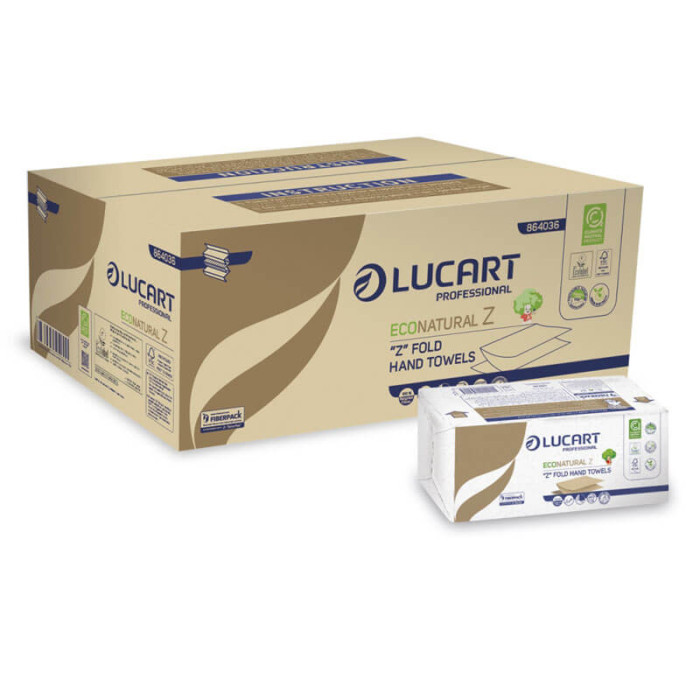 Lucart Ręcznik Papierowy EcoNatural Z (864036)
