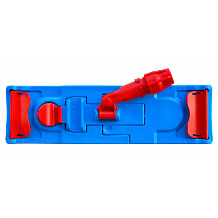 Stelaż do mopa na klips 40 / 50 cm – niebiesko-czerwony