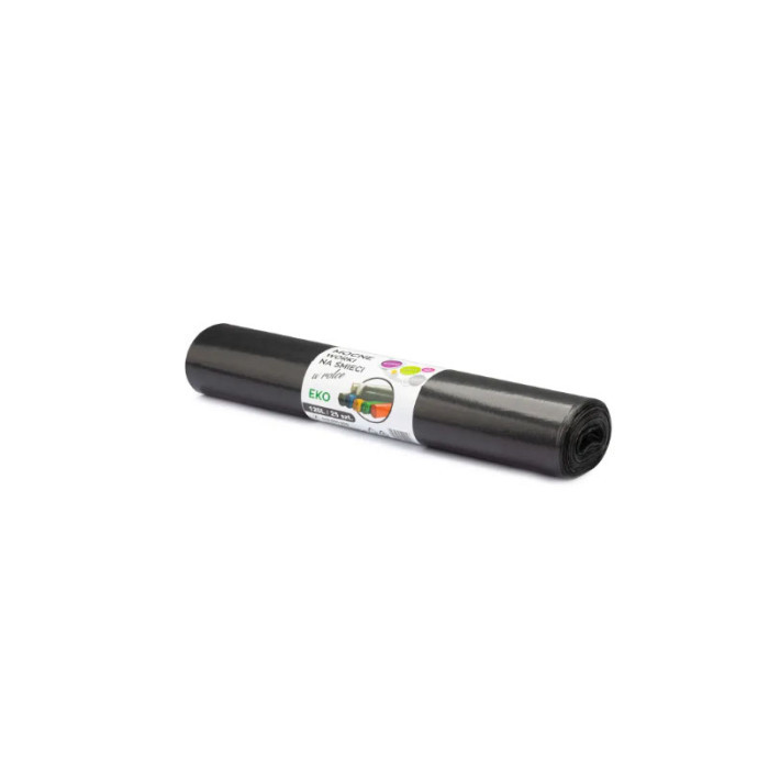 Worki na Śmieci 120l LDPE (czarne)