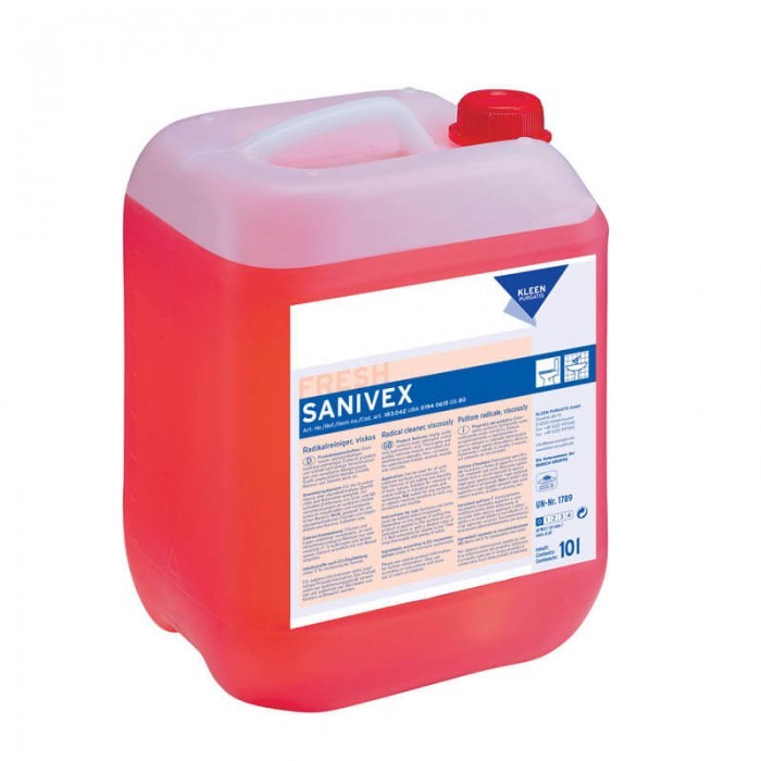 Kleen Sanivex - gruntowne czyszczenie powierzchni odpornych na kwasy