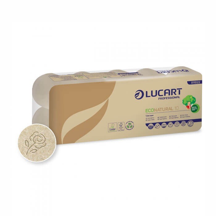 Lucart papier toaletowy Eco Natural 10