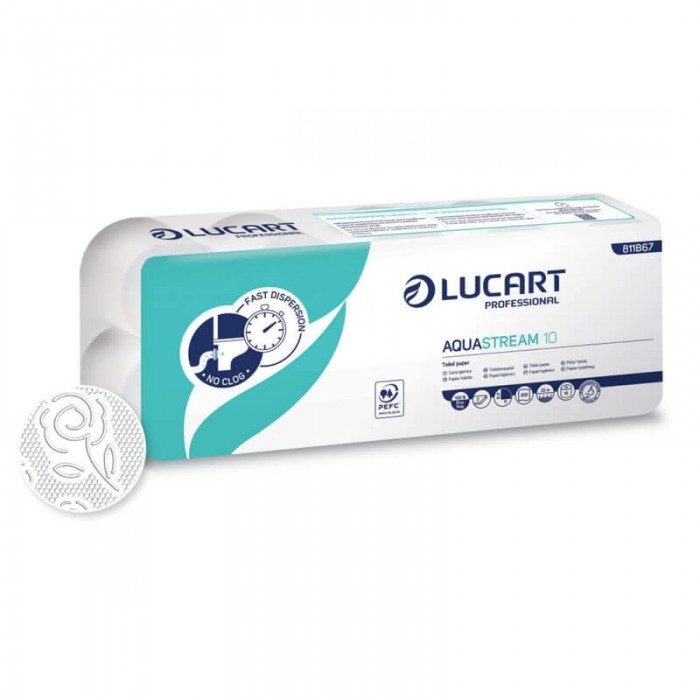 Lucart Papier Toaletowy AquaStream 10 (811B67)