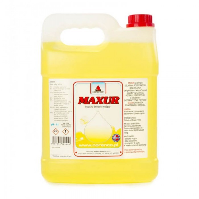 Norenco Maxur - płyn do usuwania kamienia w przemyśle spożywczym