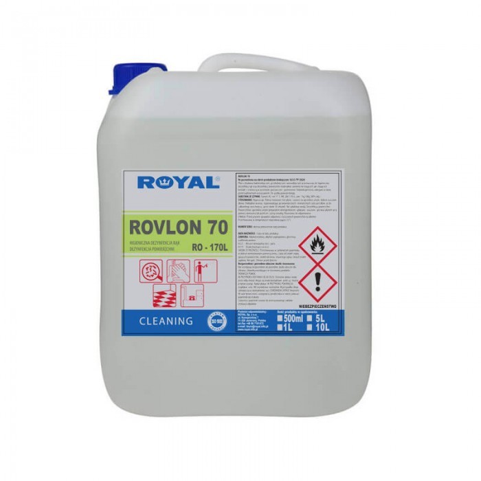 Royal Rovlon 70 Płyn do higienicznej dezynfekcji rąk i powierzchni